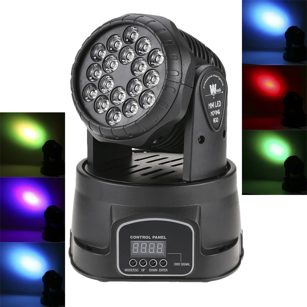 

DMX512 laser projector christmas lights RGB Mixed LED Moving Head Light Wash Effect Stage Lamp Support Sound Activation Strobe