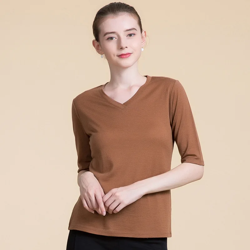 Women Wool Sweater Full Pullovers V-neck Sweet Cashmere Comfortable Soft Female Sweaters 8072 | Женская одежда