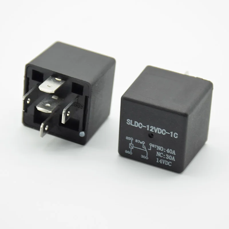 

1pc 5 Pin 12V 40A Waterproof Car Relay SLD Automotive Relays Mayitr Normally Open DC Relay for Head Light Air Conditioner