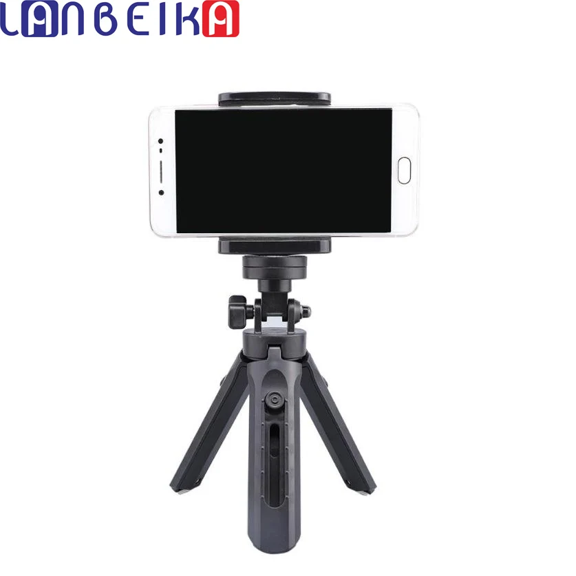 Штатив LANBEIKA для телефона Настольный смартфона с ручкой и зажимом камеры iPhone X 8 7