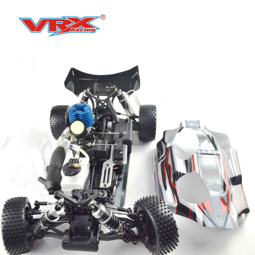 Радиоуправляемая машина 4WD VRX Racing SPIRIT N1 nitro buggy 1/10 мощная. 18 нитро двигатель с горкой carburretor внедорожный rc автомобиль дистанционного управления