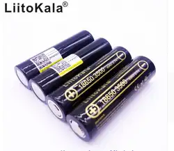 4 шт 100% оригинал лиитокала Lii-35A 3,7 V 18650 3500 mAh 10A выгрузки Перезаряжаемые батареи