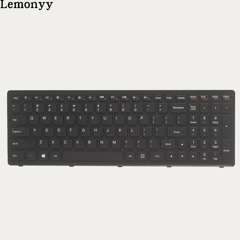 Новая клавиатура США для lenovo Ideapad S500 G500S G505S G510S Z501 Z510 английская Клавиатура ноутбука черный