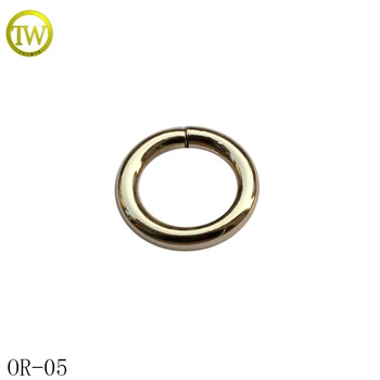 

Custom iron metal O ring buckle o ring for bag accessories 1.7cm