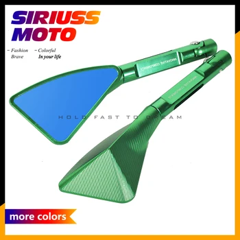 

Motorcycle Mirrors Motorbike Moto Rearview Side Mirror Case for Kawasaki Z250 Z750 Z800 Z1000 NINJA 300R 400R Honda VF750S