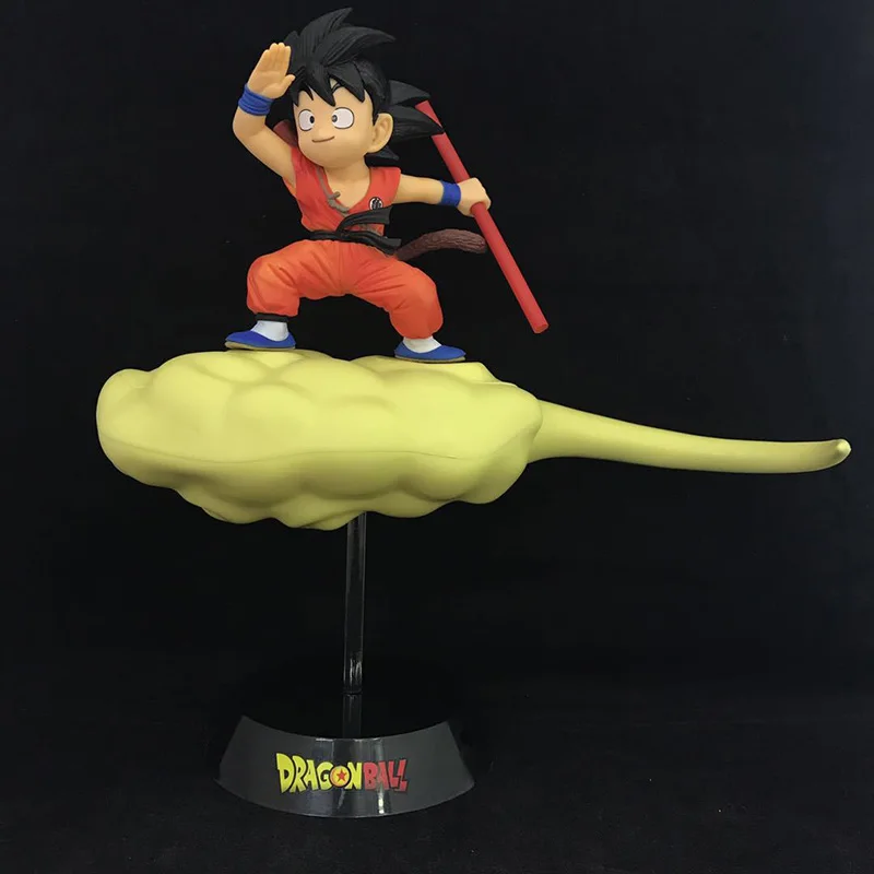 Dragon Ball Young Version Son Goku Figure 1 8 scale painted figure Somersault Cloud & Little Gokou PVC Action Figure Toys  (1)