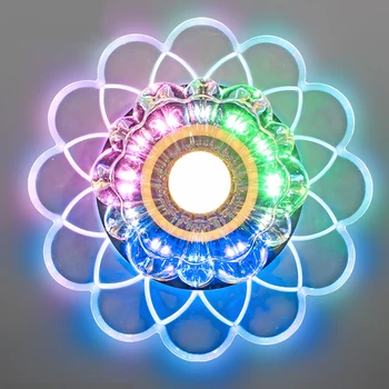 

The Personalized fashion simple cryst LED corridor entrance hall aisle lights ceiling lamp room balcony lamp lights color SD128