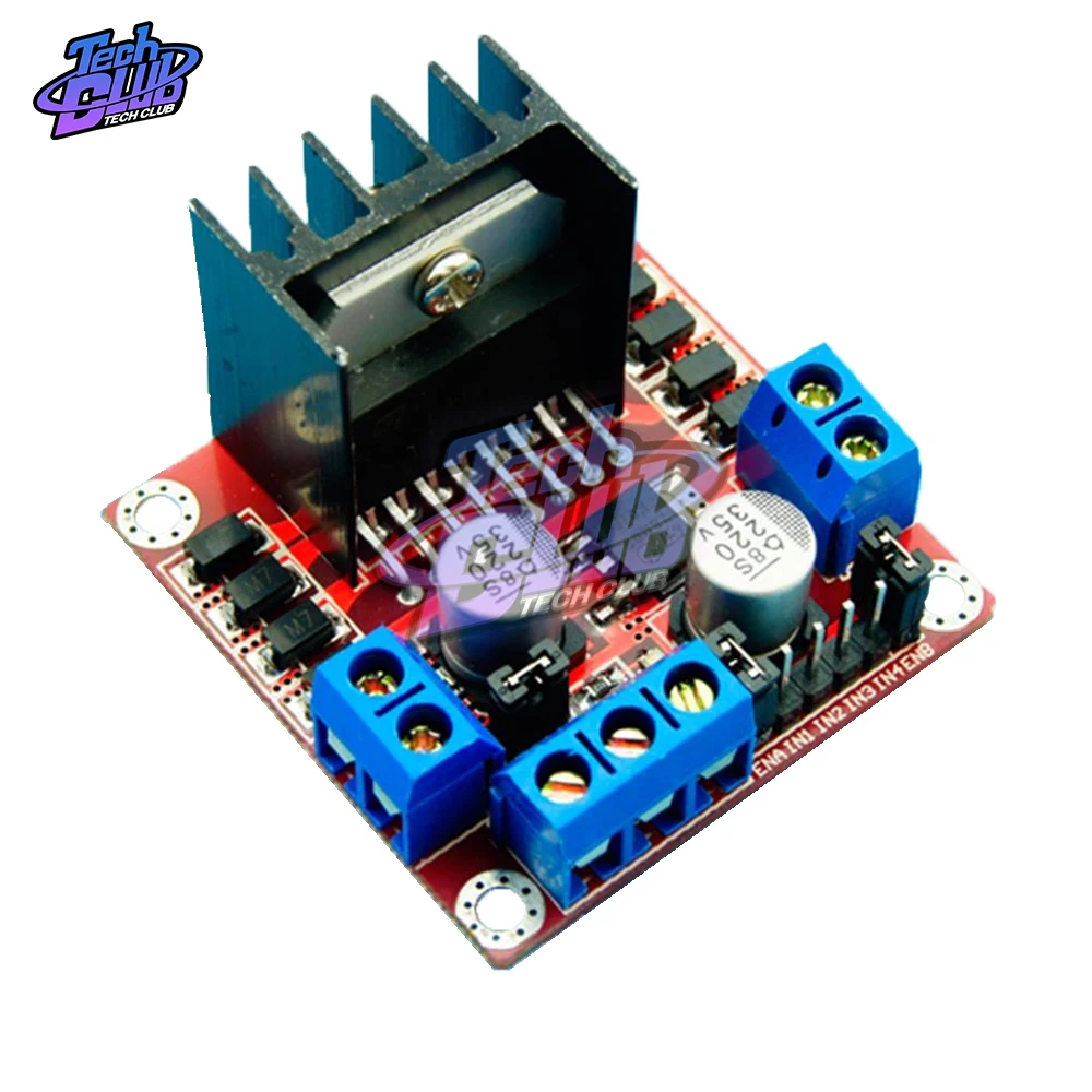 

L298N H Bridge Motor Driver Board Module L298 DC Stepper Motor Controller Smart Car Robot Motor Driver Board Peltier High Power
