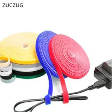 color Nylon Cable Winder Wire Organizer Eearphone Holder Mouse Cord Protector Cable Management For Samsung iPhone Ethernet Wire