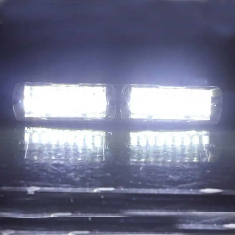 

16*6W Car Warning Safety Light Strobe Flashing Police Fireman Dash Light DRL Caution Lamp