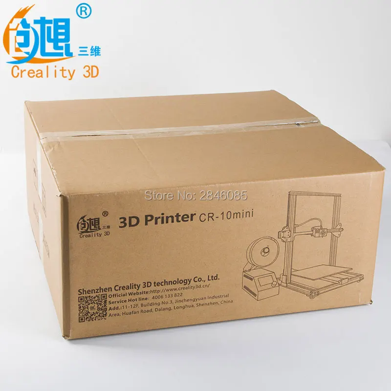 CREALITY 3D CR-10 мини-полусобранный алюминиевый 3D-принтер размер печати 300*220*300 мм Функция автоматического отключения