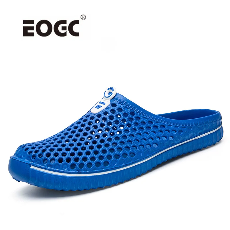 

Hollow Out Men Slippers Summer Shoes Slides Breathable Men Shoes Fahsion Unisex Sandals Flip Flops Beach Slippers Dropshipping