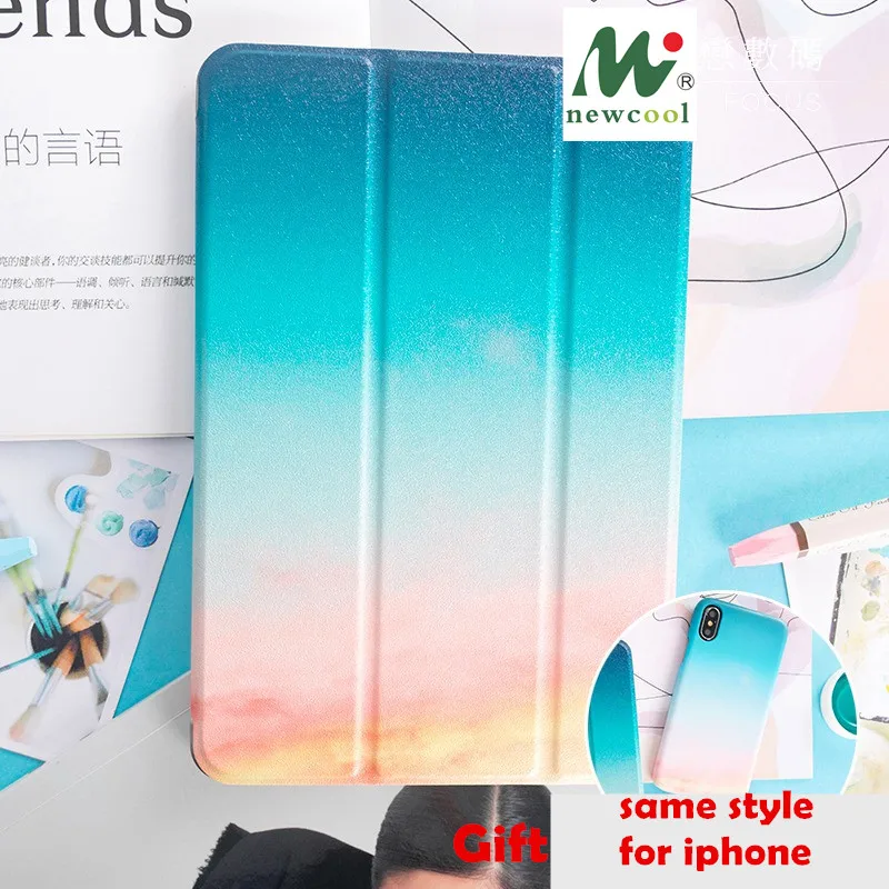 

Sunset Magnet Flip Cover case For iPad Pro 9.7 11 10.5 12.9 Air Air2 Mini 1 2 3 4 Tablet Case For New ipad 9.7 2017 2018 a1893