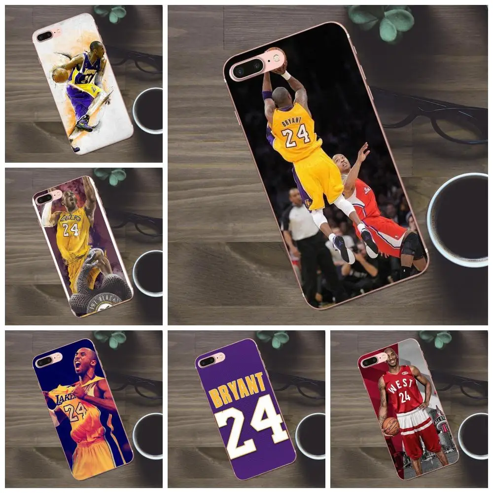 

Bixedx For Huawei G8 Honor 5C 5X 6 6X 7 8 9 Y5II Mate 9 P7 P8 P9 P10 P20 Lite Plus 2017 TPU Shell Kobe Bryant Jersey