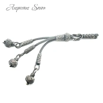 

Tesbih Hand knitted tassel 1000 silver Islamic Prayer /TTST-08