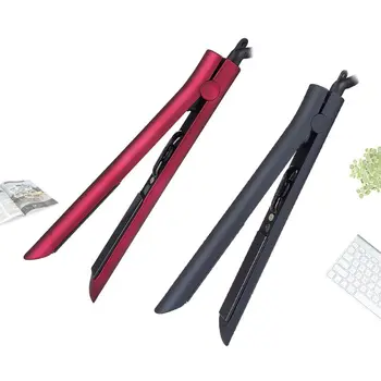 

Professional Hair Straightener Flat Iron For Hair Styling 2 in 1 Tourmaline Ceramic Flat Iron for All Hair Types With Storage Ba