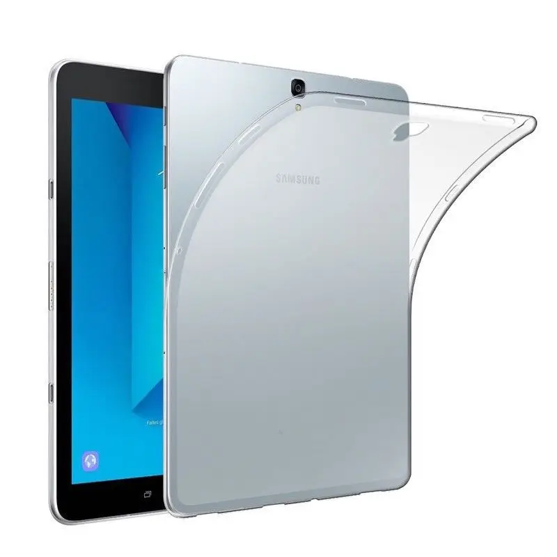 Прозрачный чехол для Samsung Galaxy Tab S4 10 5 SM T830 T835 S TPU Мягкий противоударный +