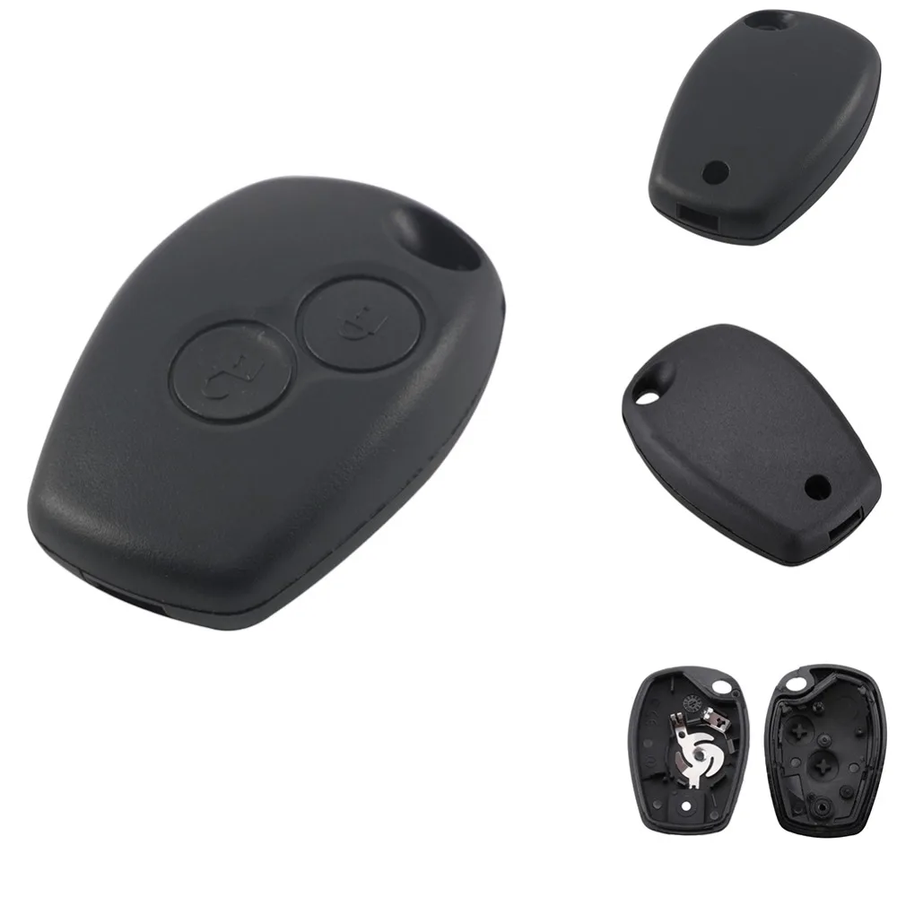 

New 2 Buttons Car Key Shell Remote Fob Cover Case Durable Without Blade For Renault Dacia Modus Clio 3 Twingo Kangoo 2