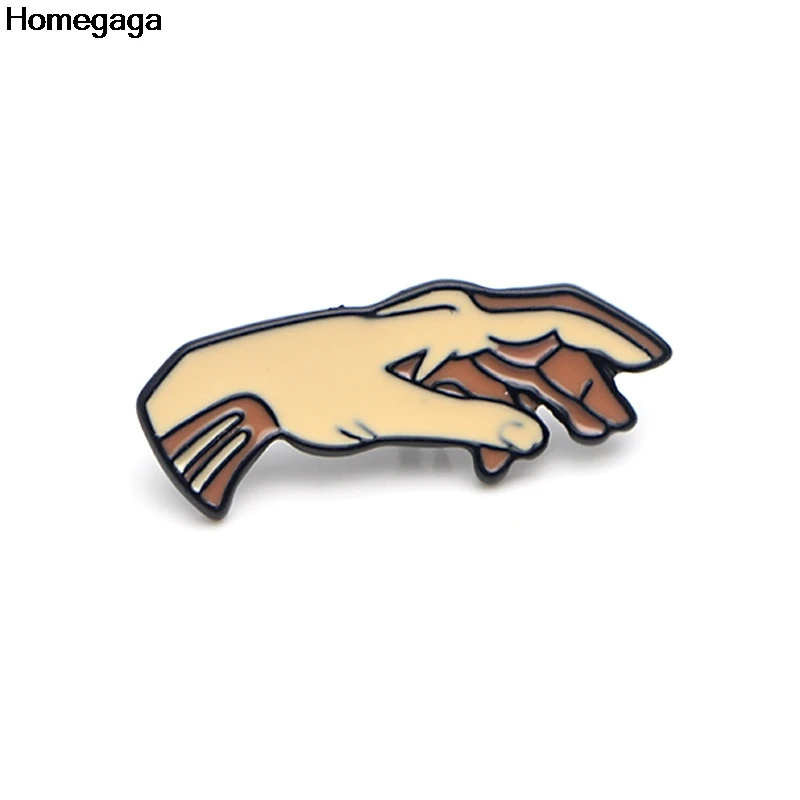 Homegaga 2 шт./компл. создание Adam цинковые Значки para рубашка сумка Одежда Кепка броши