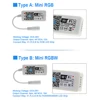 RGB RGBW RGB-WW-CW Wifi светодиодный контроллер DC12V 24V 16 миллионов цветов музыка и таймер Wifi контроль для RGB RGBW светодиодный индикатор. ► Фото 2/5