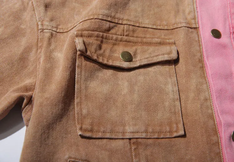 Pink Denim Jackets 5