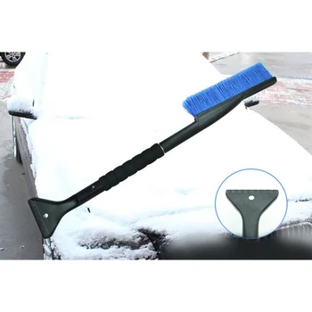 

2 In 1 Large Car Vehicle Winter Snow Ice Scraper Snow Brush Shovel Removal Brush New