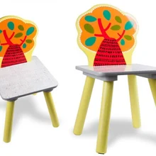 Детский стул детский сад животное стул из твердой древесины детская мебель 25*26*31 см горячая новинка качество