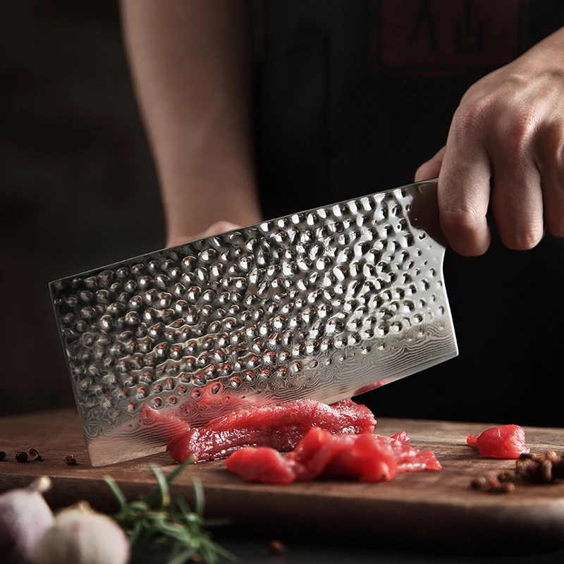 XINZUO 7 ''нож для нарезки 67 слоев VG10 дамасский кухонный нож из нержавеющей стали инструмент для овощей Ножи для мясника Ebony Ручка