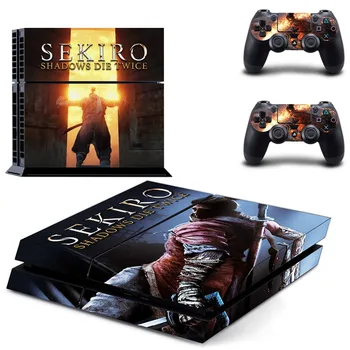 

Sekiro Shadows Die Twice PS4 Skin Sticker Decal Vinyl for Sony Playstation 4 Console and 2 Controllers PS4 Skin Sticker