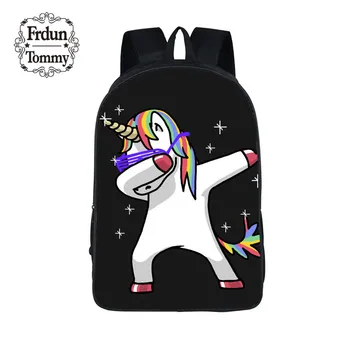 

2018 Cartoon Dabbing Panda Funny Backpack Teens Boys Kids Book Bag Children Fashion School Bags Women Hip Hop Backpack Book Bag