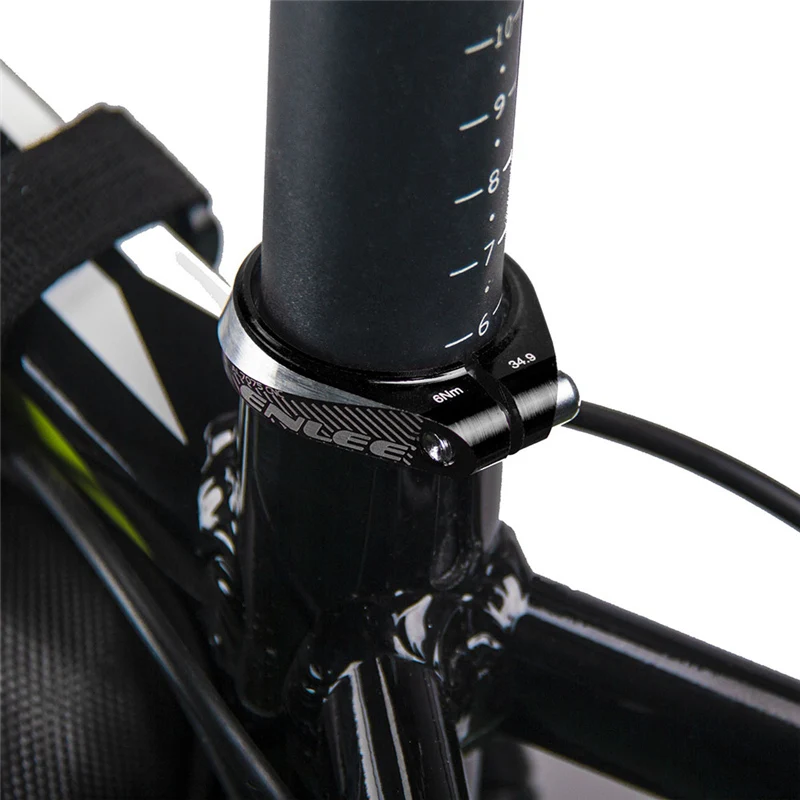 34,9 мм зажим стойки сиденья велосипеда Сверхлегкий замок из алюминиевого сплава велосипедный Подседельный штырь зажимы быстросъемный велосипедный Подседельный штырь зажим