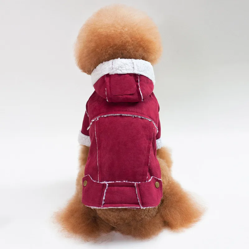 Hooded Winter Dog Jacket (3)