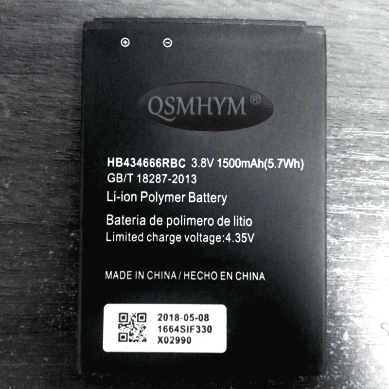 

Original HB434666RBC 1500mAh 3.8V 5.7Wh Battery For Huawei E5573S-852 853 856 New With Tracking Number