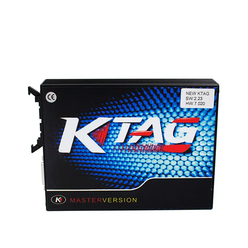 Высококачественный онлайн зеленый/красный K-TAG Ktag V7.020 V2.23 K TAG 7,020 2,23 чип-тюнинг блока управления двигателем без знака ограничения свободного ECM титана