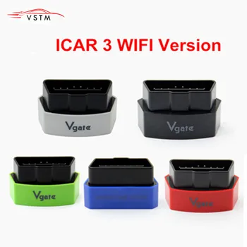 

Vgate ICar3 ELM-327 WIFI iCar3 OBDII ELM327 Wifi Vgate ICar3 OBD2 Diagnostic Tool Interface Code Reader