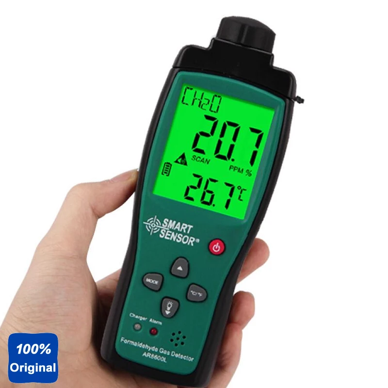 

100% Original AR8600 Digital Handheld Air Quality Detector Formaldehyde Gas Detector
