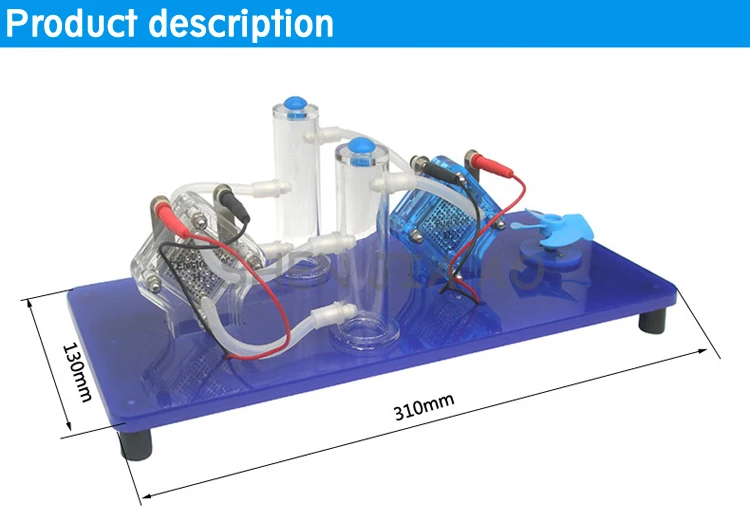 Водород и кислородный топливный элемент Электрогенератор прибор для демонстрации применения новой энергии 1 шт