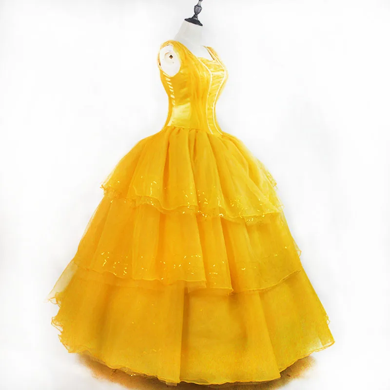 cosplay beauty and the beast adult princess belle costume halloween ...