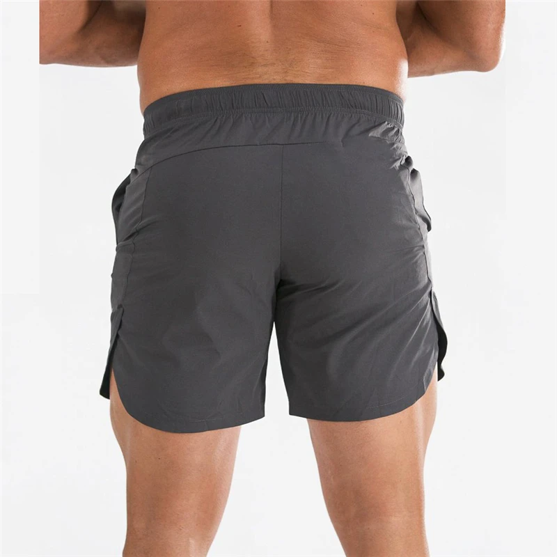 Новые брендовые летние шорты мужские до середины икры Фитнес Бодибилдинг спортивная одежда модные повседневные спортивные штаны для бега и тренировок пляжные короткие брюки