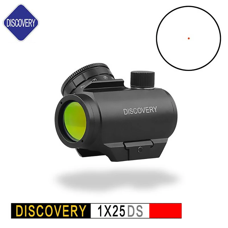 

DISCOVERY OPTICS red laser red dot sight scope DS 1X25 for hunting Shockproof Shot