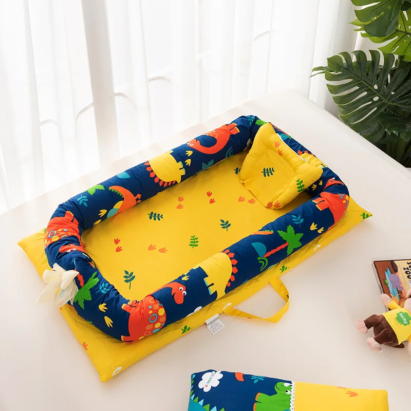 

Newborn Portable Folding Baby Nest Removable Washable Travel Outdoor Nursery Bed For Infant Cotton Bed Cradle Baby Toys Products