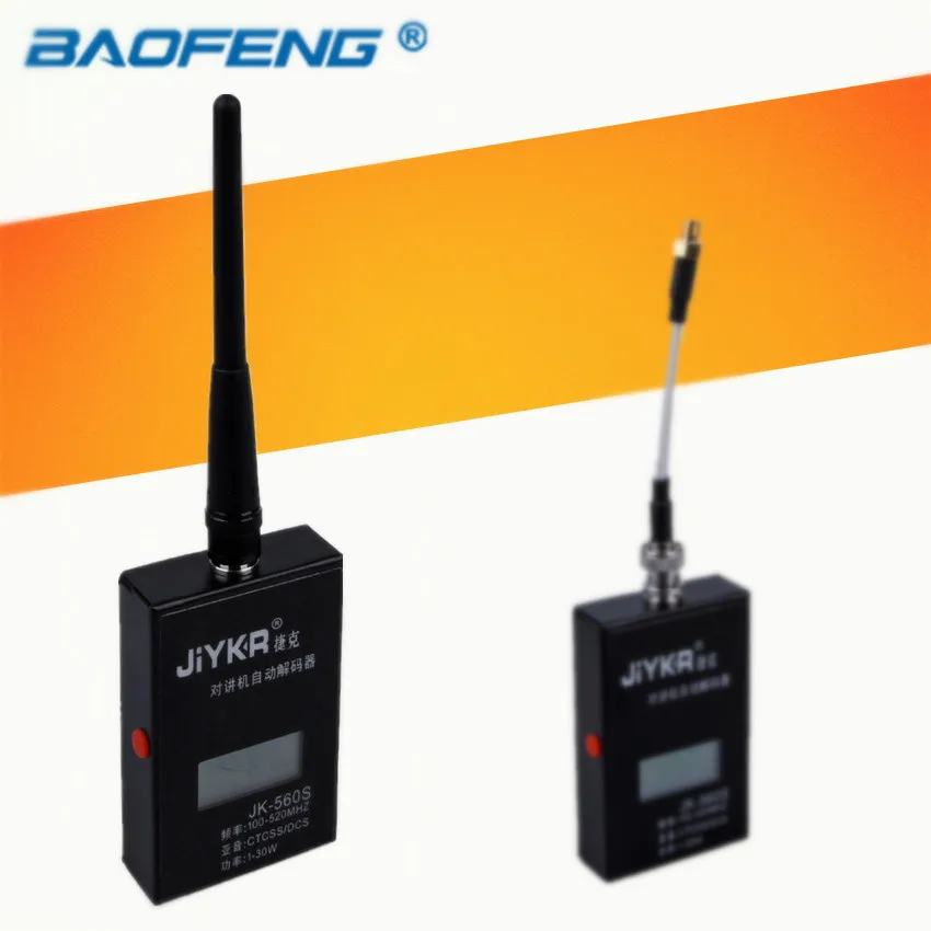 Рация счетчик частоты декодер для baofeng портативное радио 100-520 МГц ctcss/антенна DCS sma-female 1-30 Вт jk560s