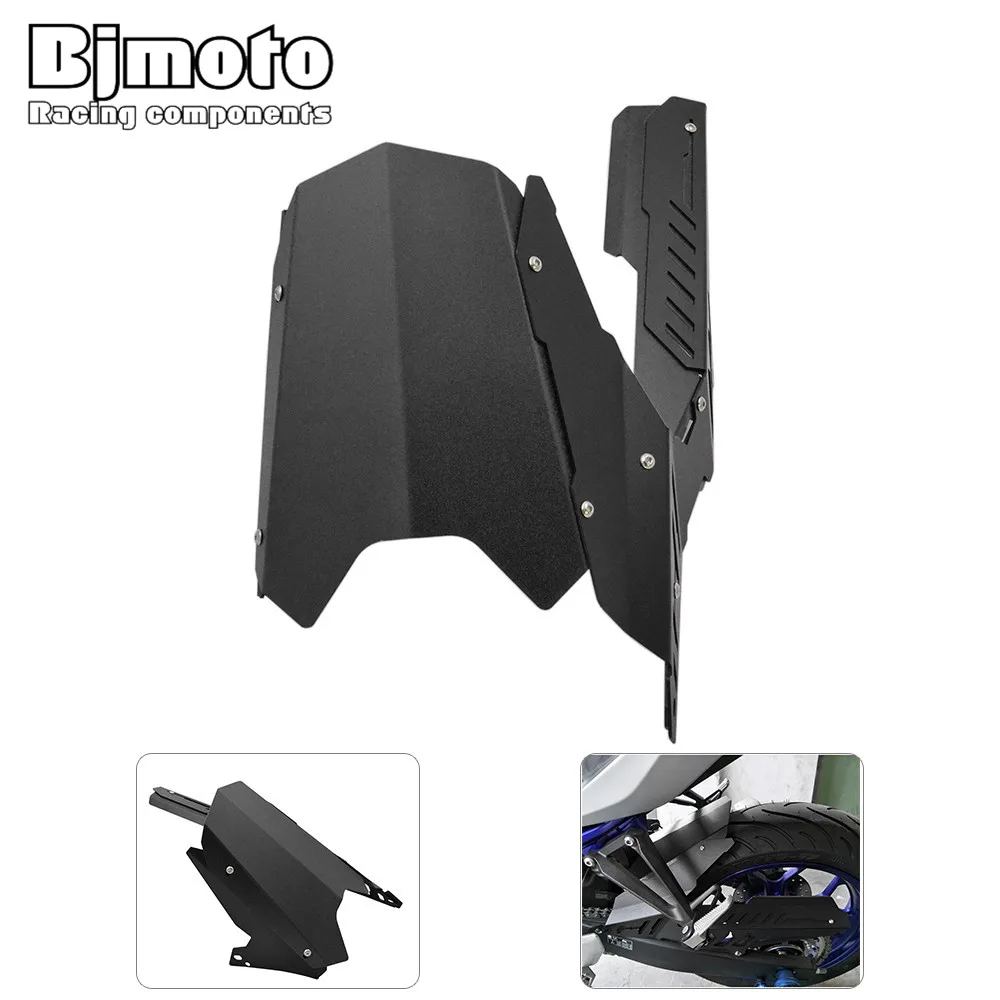 

BJMOTO CNC Motorcycle Rear Fender Mudguard & Chain Guard Cover Kit For Yamaha YZF-R25 2013-2018 YZF-R3 MT-25 MT-03 2015-2018