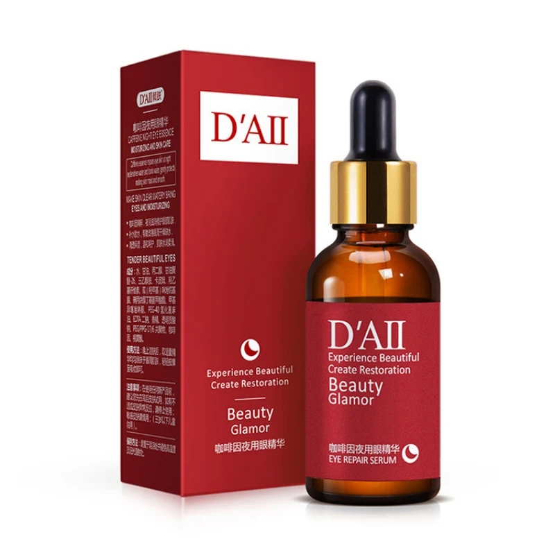 

Hot Caffeine Eye Serum Moisturizing Remove Black Circle Eye Bags Anti-Wrinkles Anti-Aging Essential Liquid Serum