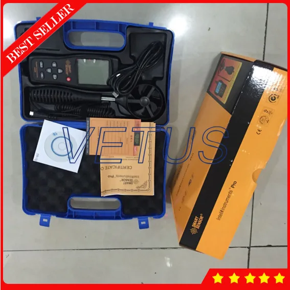 

AS856 handheld Anemometer Thermometer wind speed meter air flow meter Tester