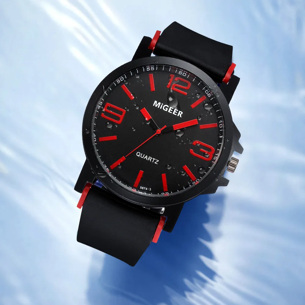 Watch Men Watches Top Brand Luxury Silicone Band Mechanical Watch Military Army Business Reloj Hombre Male Clock