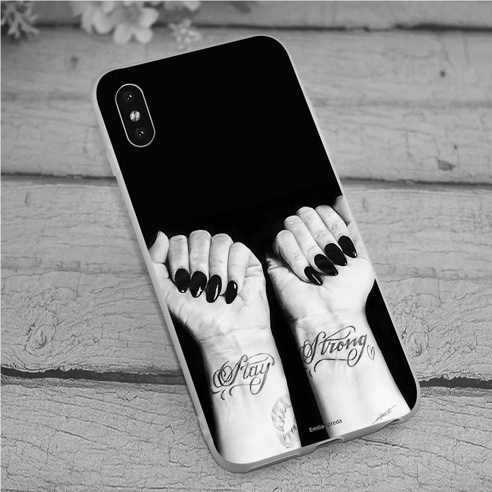 

Protective Soft TPU Silicone Case for iPhone 5S Demi Lovato Phone Cover for iPhone SE 6 6S Plus 7 8 X Xs Max XR 5 Covers