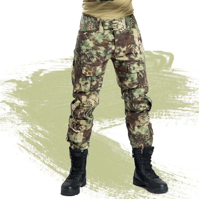 Военные тактические штаны, мужские камуфляжные комбинезоны, брюки-карго, спецназ, армейская страйкбольная одежда, охотники, полевые рабочие боевые брюки, 28-40