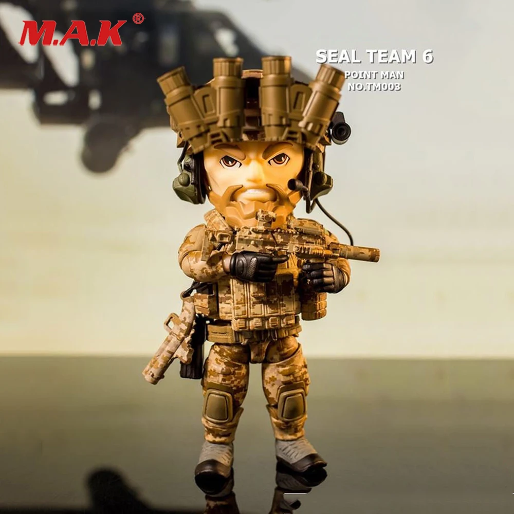 

Collections TM003 5inches Tricky man Seal Team 6 Pointman pioneer Mini Figure With Box toys for Children