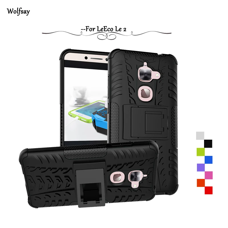 

Wolfsay For Leeco Le 2 Case X620 Tough Impact Case For Leeco Le 2 Case For Letv Leeco Le 2 Pro X20 X25 Armor Silicone Cover <